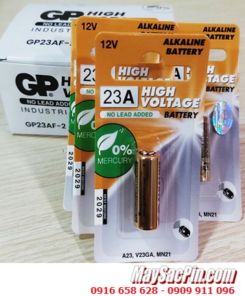 COMBO 01hộp=10vỉ Pin Remote điều khiển 12v GP High Voltage GNP-A23AF _Giá chỉ 140.000đ/Hộp